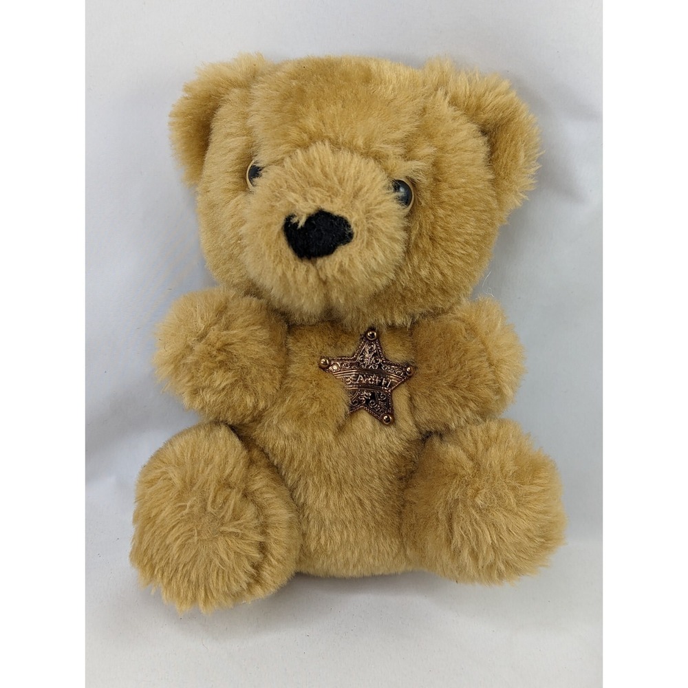 Avon Beariff the Sheriff Bear Plush 8 Inch Stuffed Animal Toy